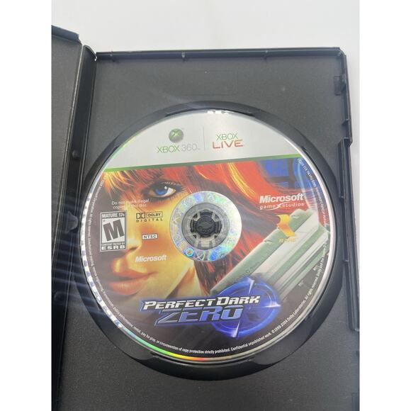 Perfect Dark Zero (Microsoft Xbox 360, 2005) Disc Only - Picture 4 of 5